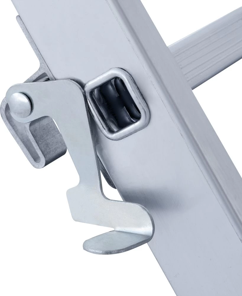 Лестница алюминиевая двухсекционная Новая Высота 2x10 арт. 1220210 от магазина ЛесКонПром.ру