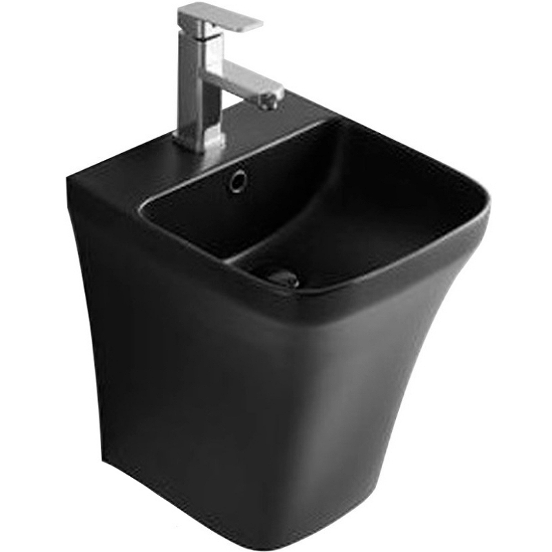 Раковина CeramaLux 36 500PMB Черная матовая от магазина ЛесКонПром.ру