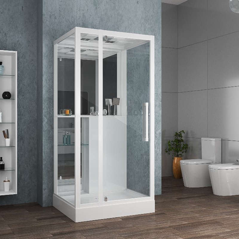 Душевая кабина Grossman 100x90 GR166 без гидромассажа от магазина ЛесКонПром.ру