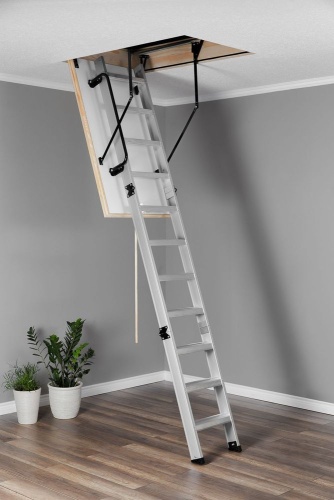 Чердачная алюминиевая ALU PROFI с люком 70Х140, H 280см OMAN от магазина ЛесКонПром.ру