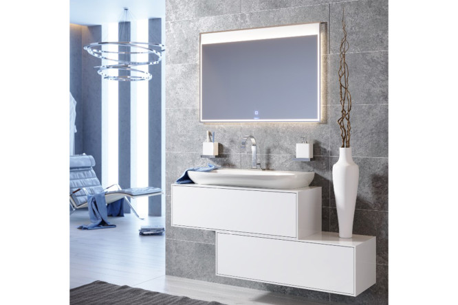 Панель с зеркалом AQWELLA Генезис 80364866 от магазина ЛесКонПром.ру