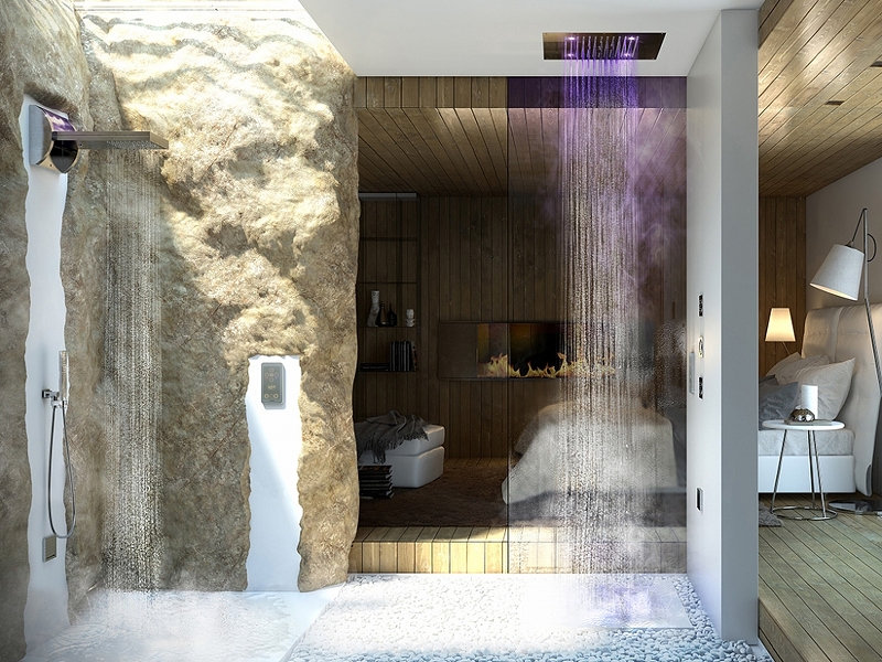 Верхний душ Bossini H38926.030 Хром от магазина ЛесКонПром.ру