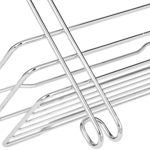 Полка сетчатая ЧМЗ Стамбул 3-ярусная прямая от магазина ЛесКонПром.ру