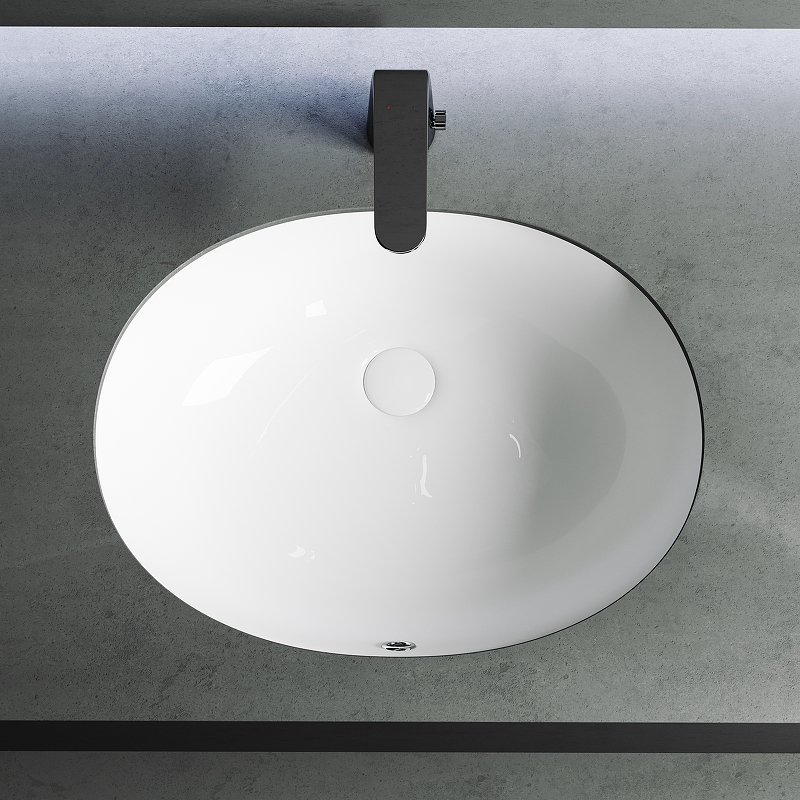 Раковина Ceramica Nova Element 56 CN6043 Белая от магазина ЛесКонПром.ру