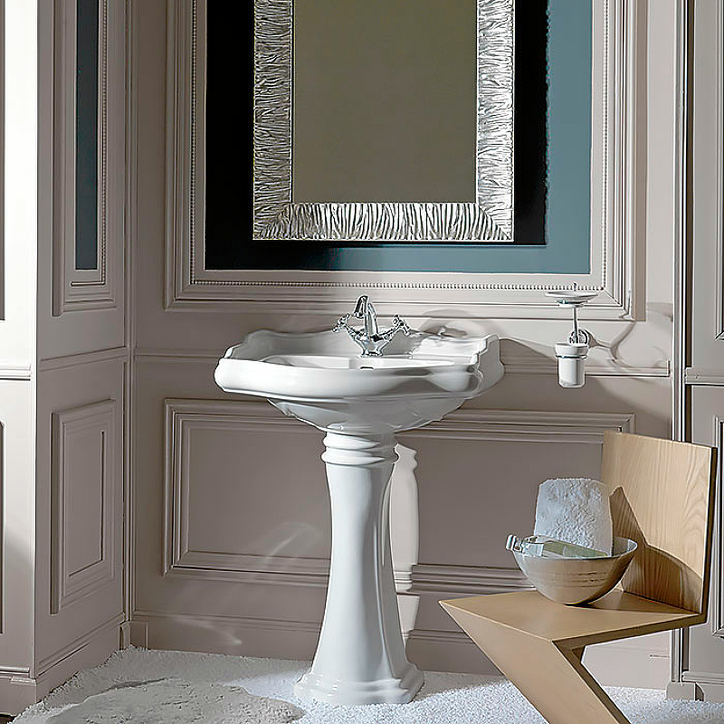 Раковина Kerasan Retro 73 104701*1 Белая от магазина ЛесКонПром.ру