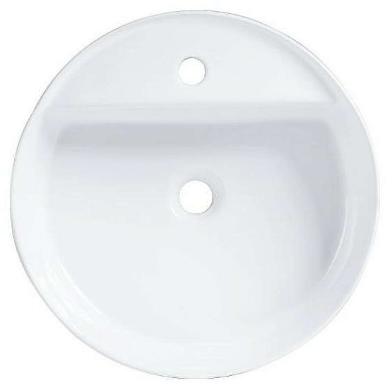 Раковина Bravat Affability 45 C22284W-1-ENG Белая от магазина ЛесКонПром.ру