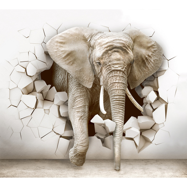 Фотообои флизелиновые Нежданный гость 300х270 см от магазина ЛесКонПром.ру