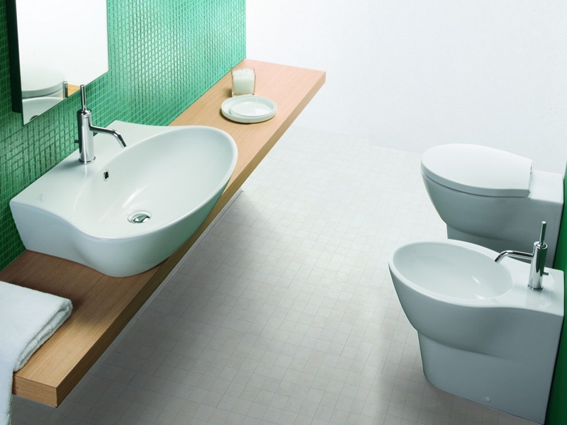 Раковина Hatria Nido 56 Y0TT01 Белая от магазина ЛесКонПром.ру