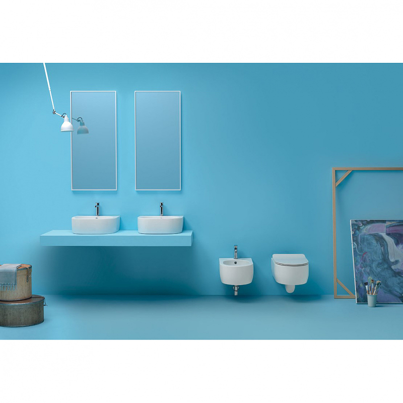 Раковина Kerasan Flo 60 314201*1 Белая от магазина ЛесКонПром.ру