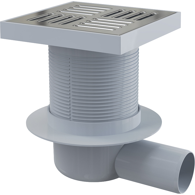 Душевой трап Alcaplast APV5411 с решеткой Хром от магазина ЛесКонПром.ру