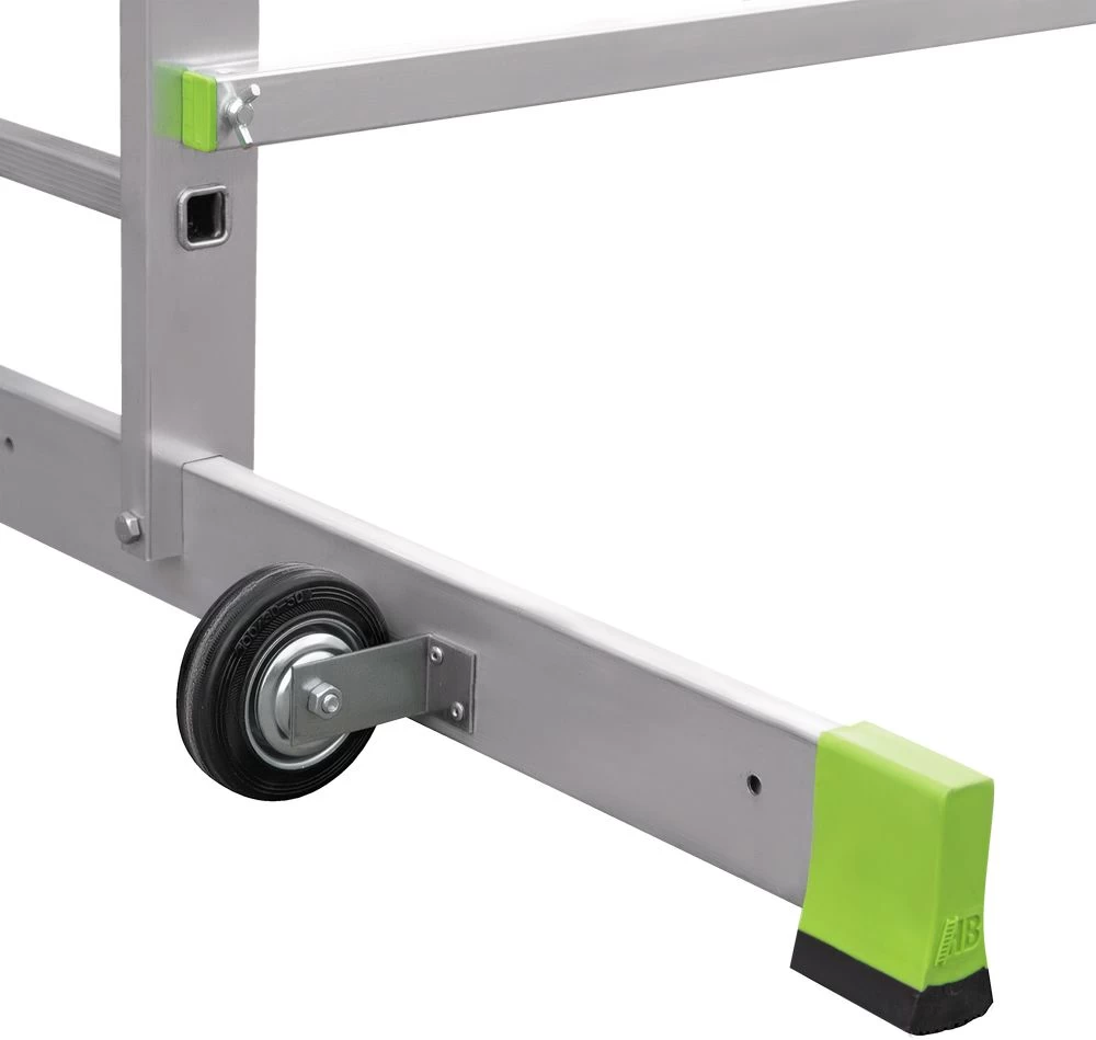 Алюминиевая Вышка-тура НОВАЯ ВЫСОТА с рабочей высотой до 5,1 м. Арт. 2450408 от магазина ЛесКонПром.ру