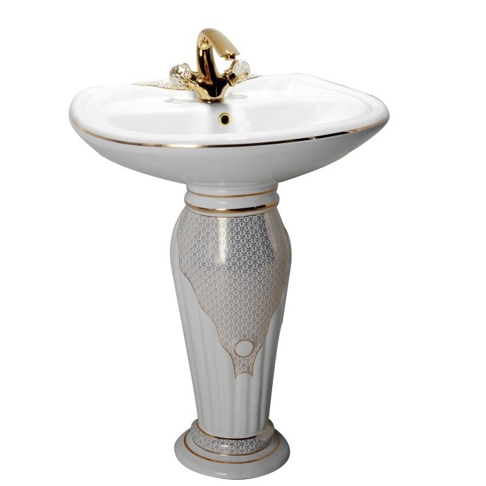 Раковина Laguraty 69 0766B Белая от магазина ЛесКонПром.ру