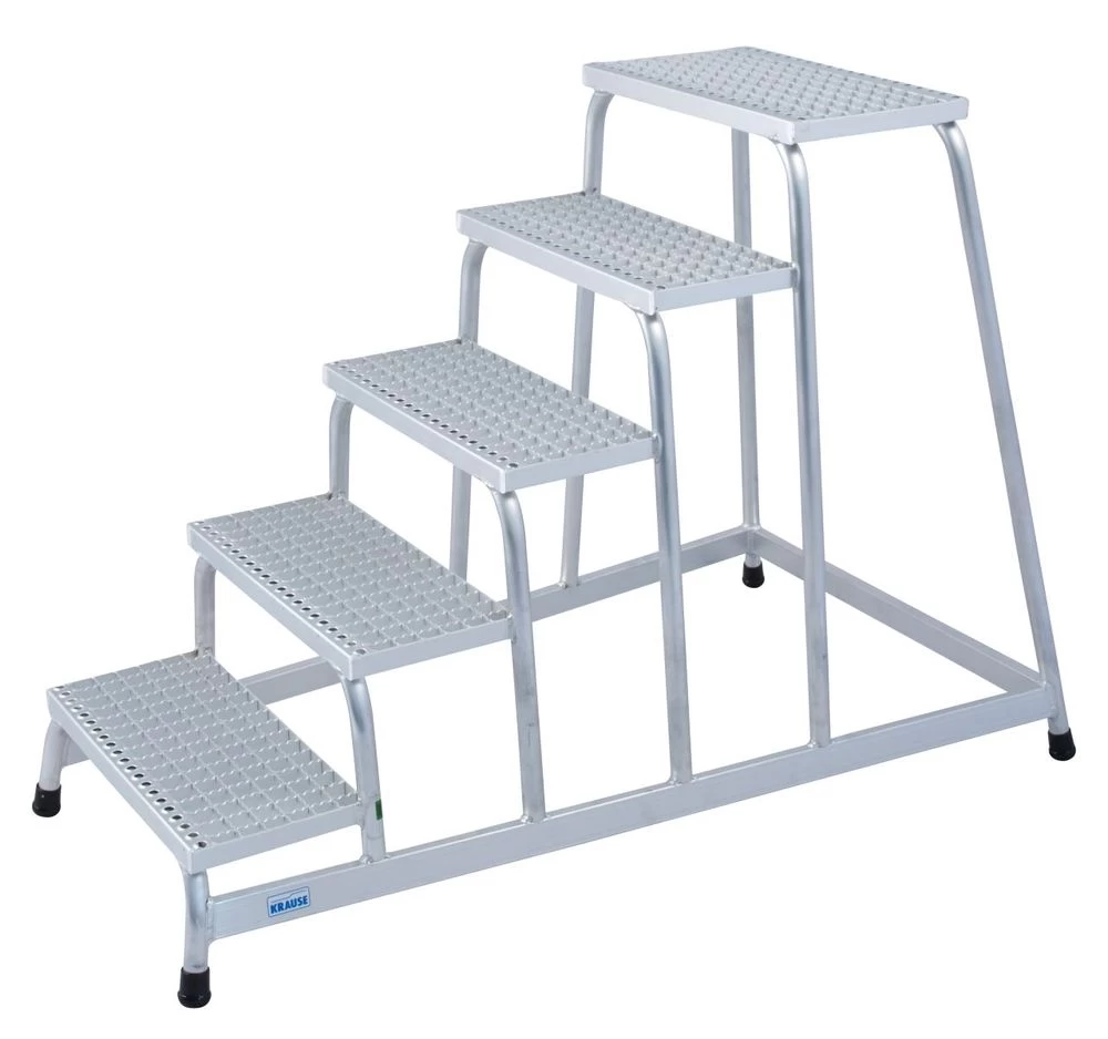 Монтажная подставка с решетчатыми ступенями STABILO 5 ступеней KRAUSE арт.805355 от магазина ЛесКонПром.ру