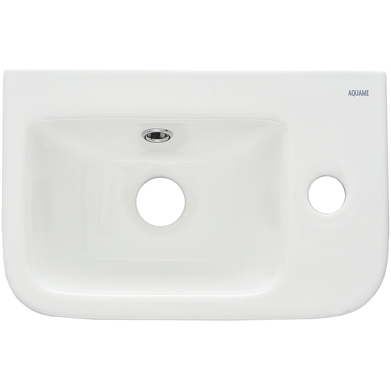 Раковина AQUAme 38 R AQM5006R Белая глянцевая от магазина ЛесКонПром.ру