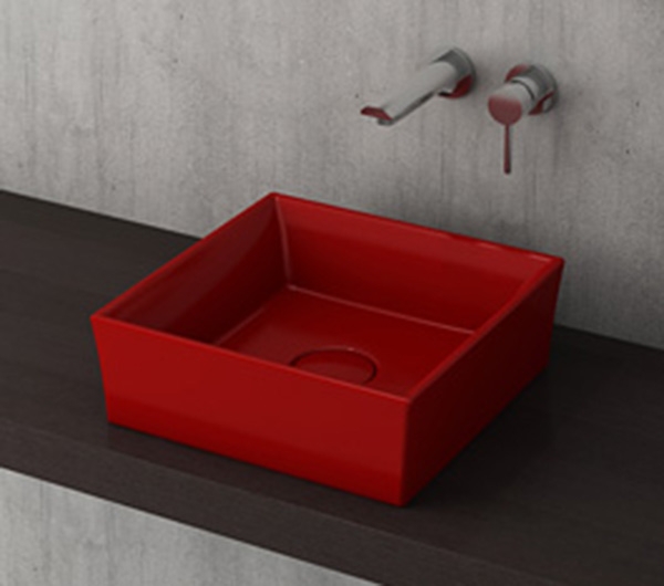 Раковина-чаша Bocchi Vessel 40 1173 Красная глянцевая от магазина ЛесКонПром.ру