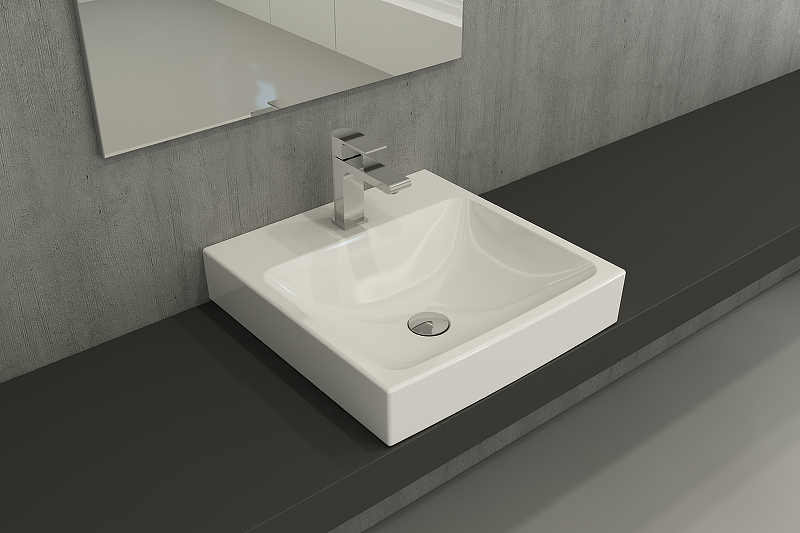 Раковина Berges Strati 48 182005 Белая глянцевая от магазина ЛесКонПром.ру