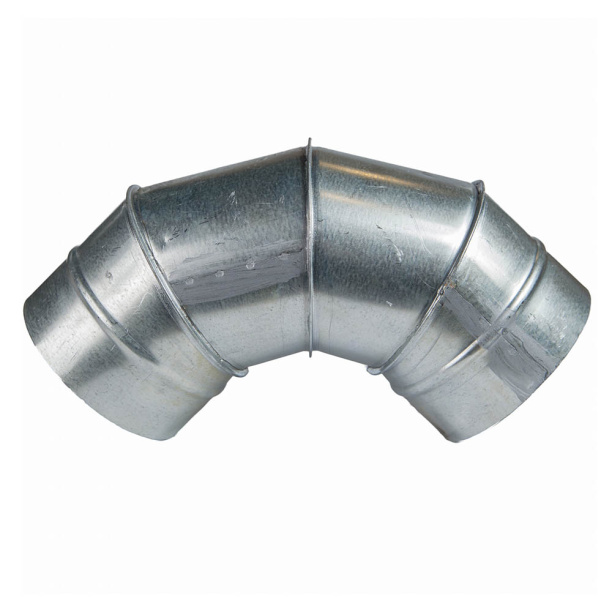 Отвод оцинкованный 100/90 от магазина ЛесКонПром.ру