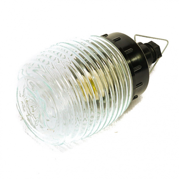 Подвесной светильник Элетех Бочонок 1х60 Вт Е27 IP53 черный от магазина ЛесКонПром.ру