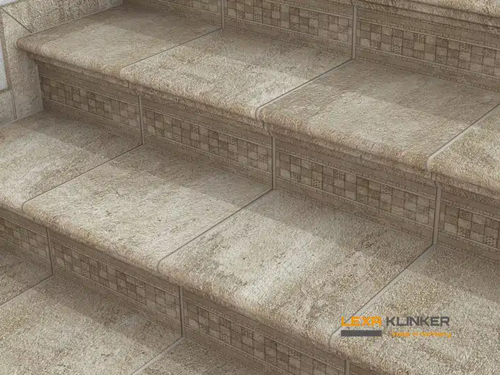 КЛИНКЕРНАЯ СТУПЕНЬ BREMEN BEIGE от магазина ЛесКонПром.ру