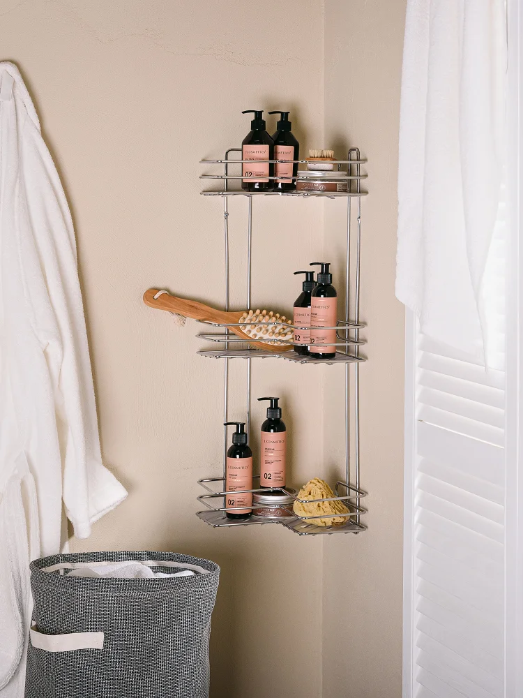 Полка ЧМЗ 501-006-07 3-ярусная, угловая от магазина ЛесКонПром.ру