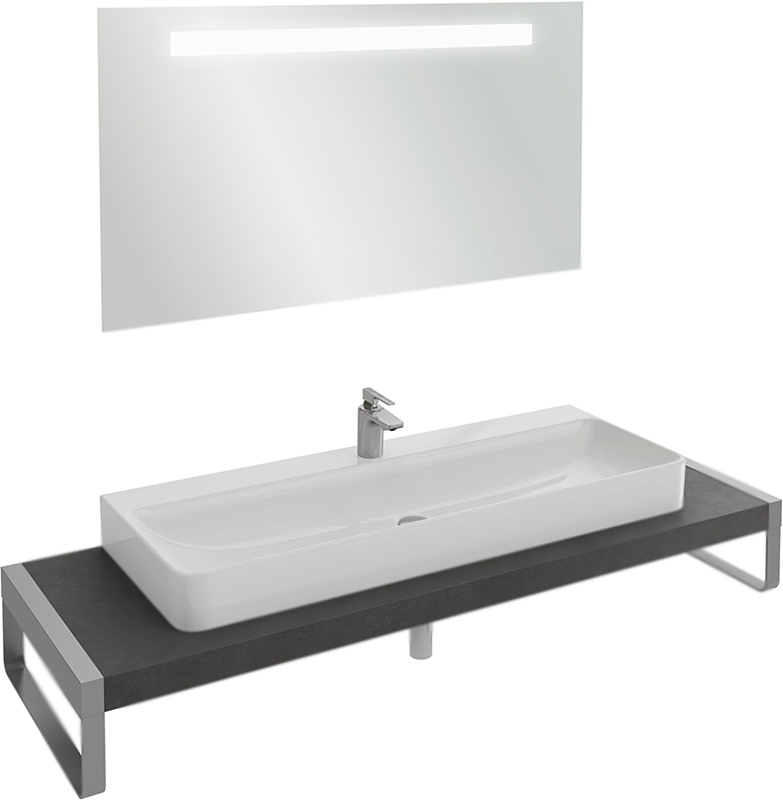 Раковина Jacob Delafon Vox 120 EVA112-00 Белая от магазина ЛесКонПром.ру