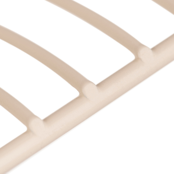 Полка сетчатая ЧМЗ NEW 2-ярусная угловая бежевая от магазина ЛесКонПром.ру