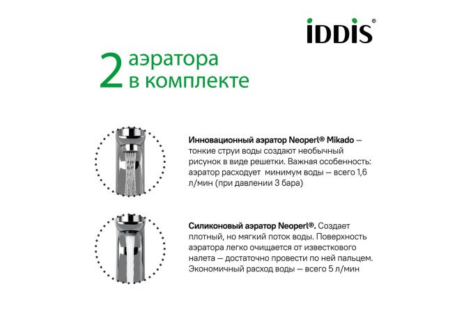 Смеситель для умывальника IDDIS Slide 80534138 от магазина ЛесКонПром.ру