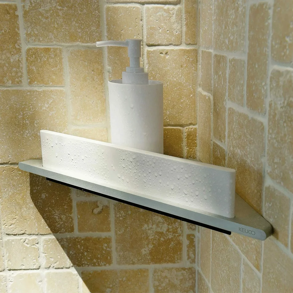 Полка Keuco Edition 400 11557 со стеклоочистителем от магазина ЛесКонПром.ру