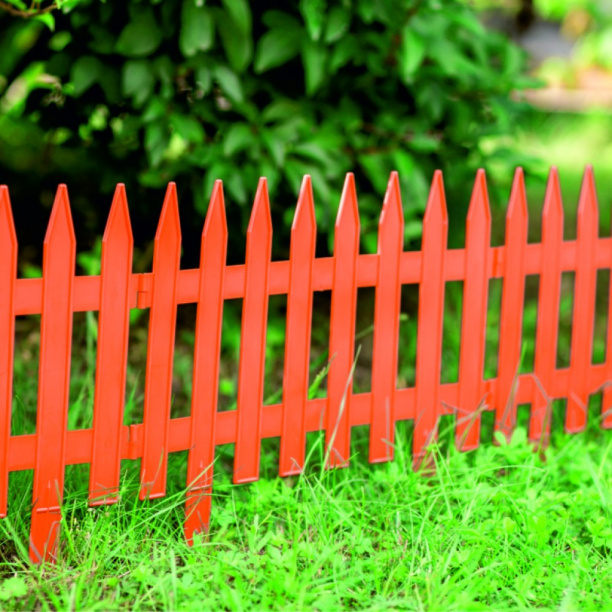 Забор декоративный GOTIKA терракот от магазина ЛесКонПром.ру