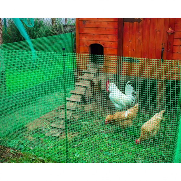 Сетка пластиковая 1х10 м ячейка 17х17 мм от магазина ЛесКонПром.ру