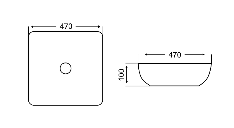 Раковина-чаша WeltWasser Elbach 21833 47 10000004577 Белый глянец от магазина ЛесКонПром.ру