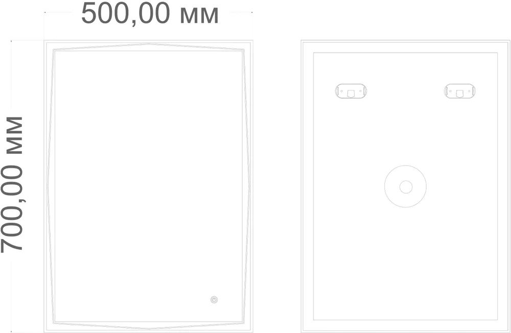 Зеркало Art&Max Firenze 50 от магазина ЛесКонПром.ру