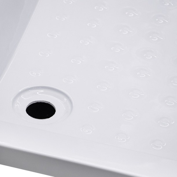 Душевой поддон FLUMEN 100х100х15 см акриловый от магазина ЛесКонПром.ру