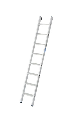 Лестница алюминиевая односекционная  с ступенями KRAUSE STABILO 8 ступ арт.124425 от магазина ЛесКонПром.ру