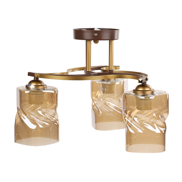 Люстра NEODECO Брилло 3х60 Вт Е27 от магазина ЛесКонПром.ру