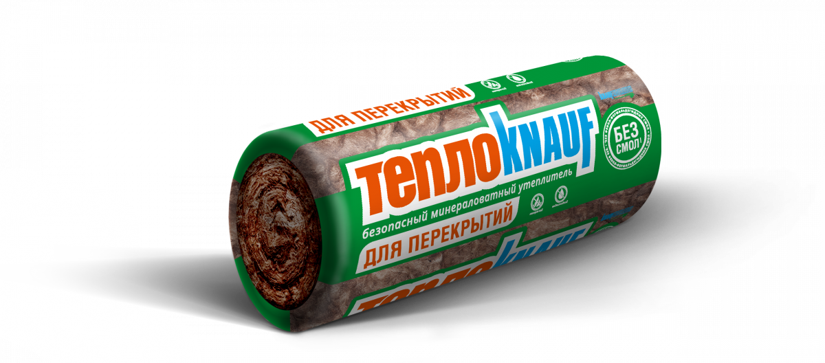 Мат минераловатный ТеплоKNAUF Для Перекрытий TR 040 7380х1220х50 мм, 2 шт от магазина ЛесКонПром.ру