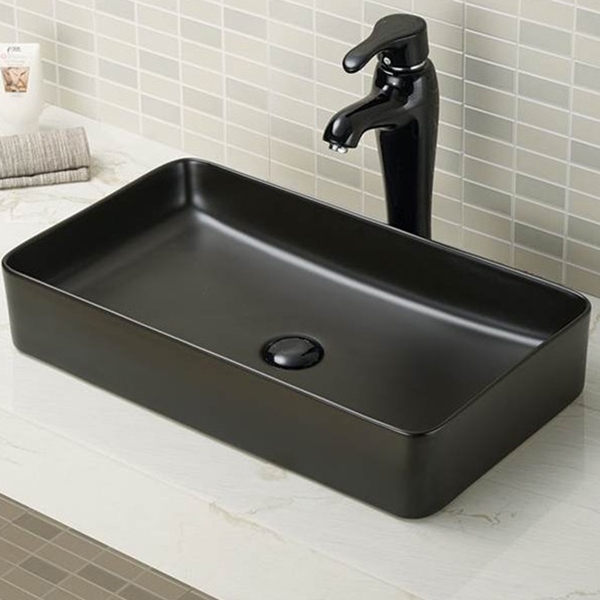 Раковина-чаша CeramaLux 60 9396MB Черная матовая от магазина ЛесКонПром.ру