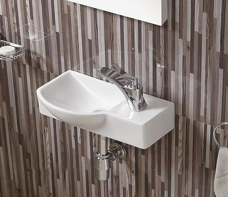 Раковина CeramaLux 41 7947AL Белая от магазина ЛесКонПром.ру