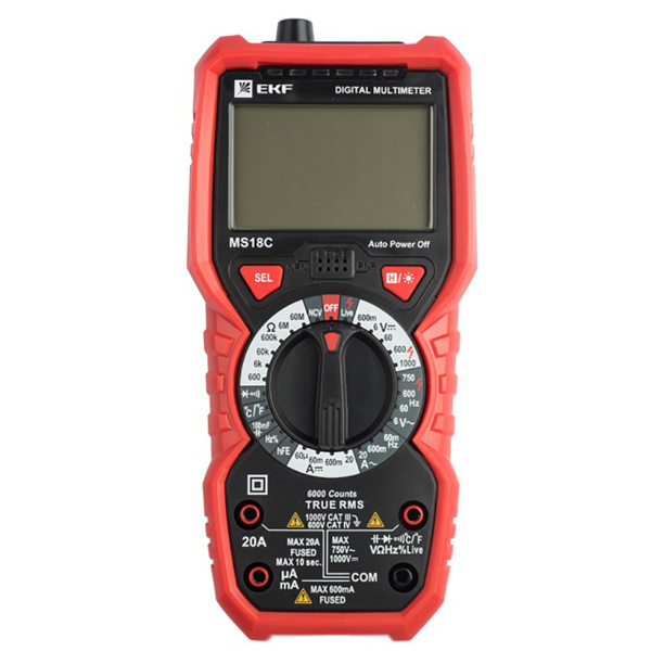 Мультиметр цифровой EKF MS18C Expert от магазина ЛесКонПром.ру