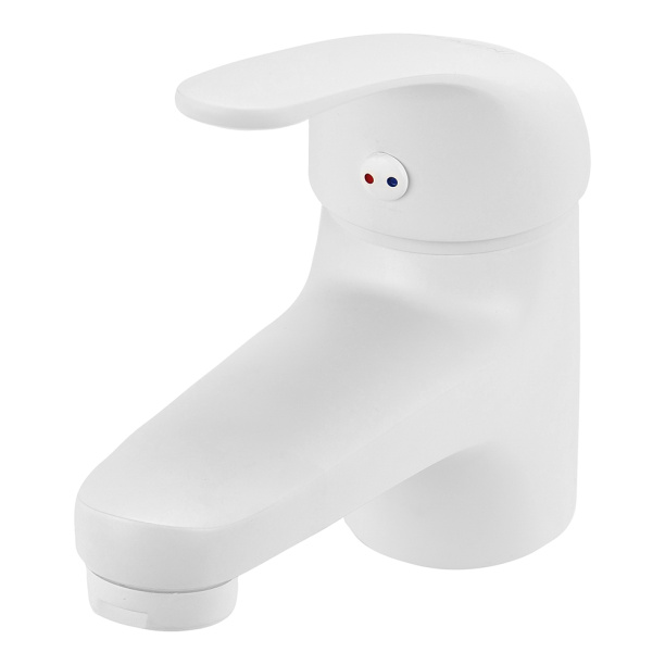 Смеситель для раковины FLUMEN Lippe белый от магазина ЛесКонПром.ру