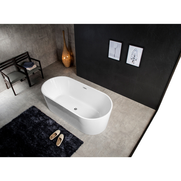 Акриловая ванна Loranto Bristol 180х80 см отдельностоящая от магазина ЛесКонПром.ру