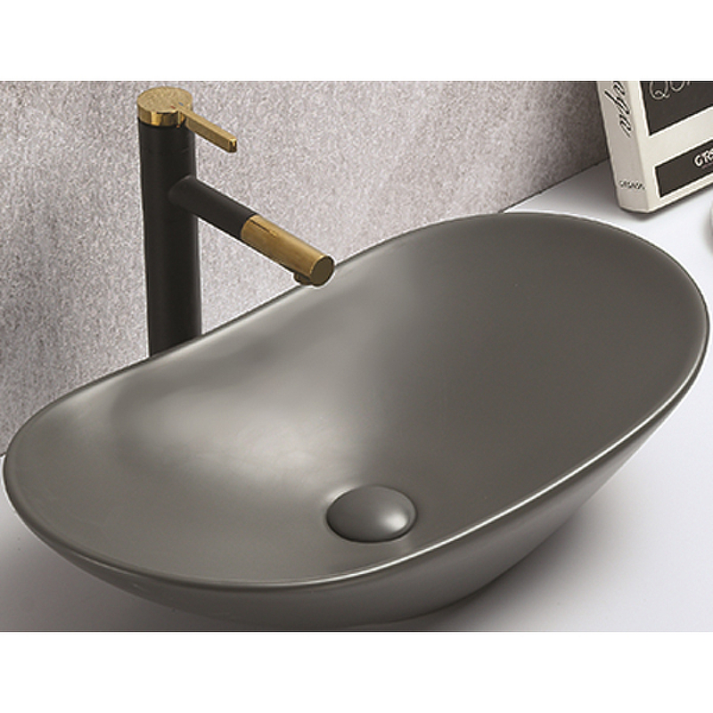 Раковина-чаша CeramaLux 61 7811AMDH-2 Серая от магазина ЛесКонПром.ру