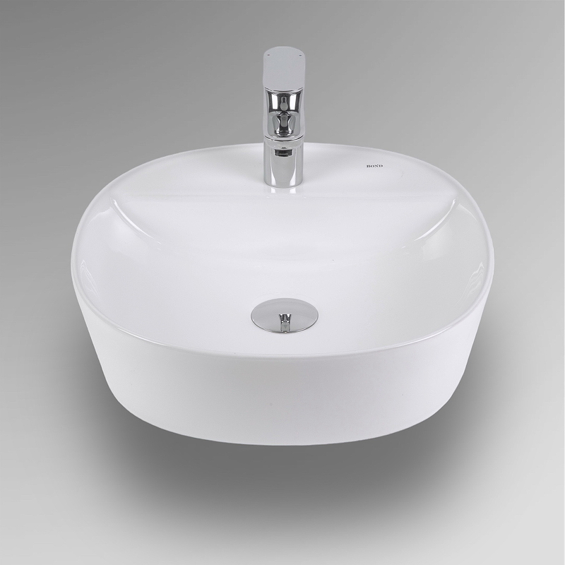 Раковина Bond 41 S01-410 Белая глянцевая от магазина ЛесКонПром.ру