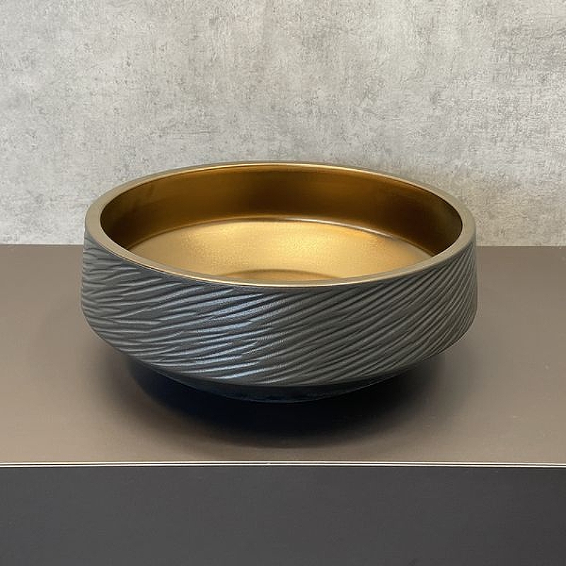 Раковина-чаша Comforty 43 J2091 00004139777 Черная Бронза от магазина ЛесКонПром.ру