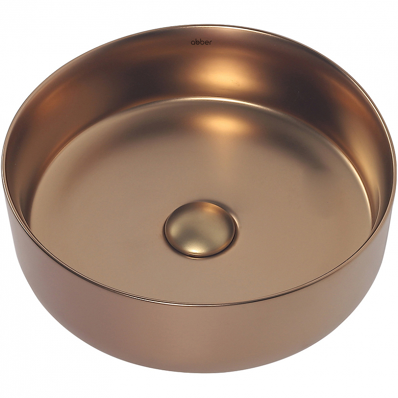 Раковина-чаша Abber Bequem 36 AC2108MRG Розовое золото матовое от магазина ЛесКонПром.ру