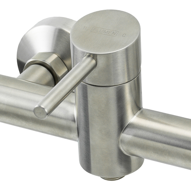 Смеситель для душа FLUMEN нержавеющая сталь от магазина ЛесКонПром.ру