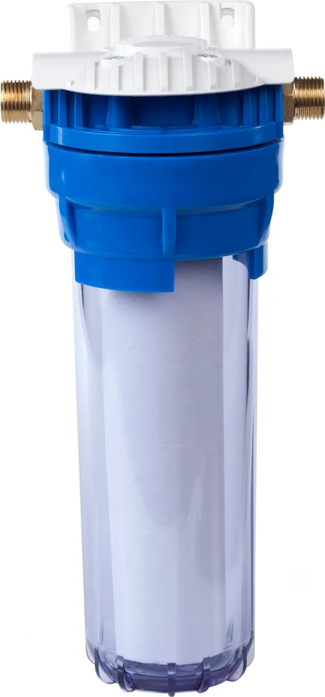 Предфильтр Гейзер 1П прозрачный, 1/2" от магазина ЛесКонПром.ру