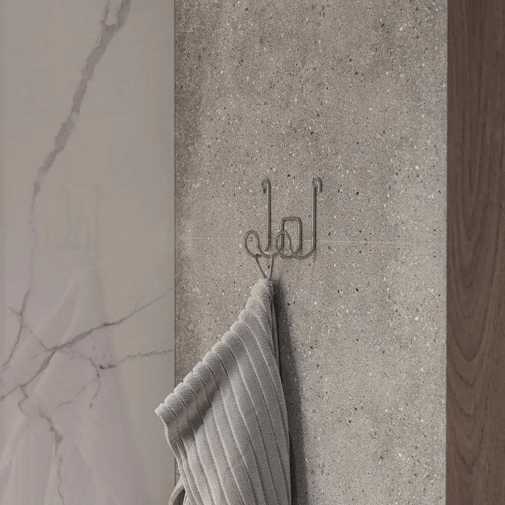 Крючок DIWO Смоленск П16537 двойной, хром от магазина ЛесКонПром.ру