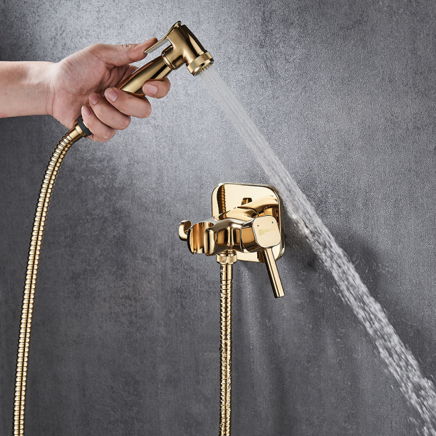 Гигиенический душ LEMARK Solo встраиваемый бронза от магазина ЛесКонПром.ру