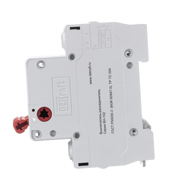 Выключатель-разъединитель DEKraft ВН-102 2п 40 А от магазина ЛесКонПром.ру